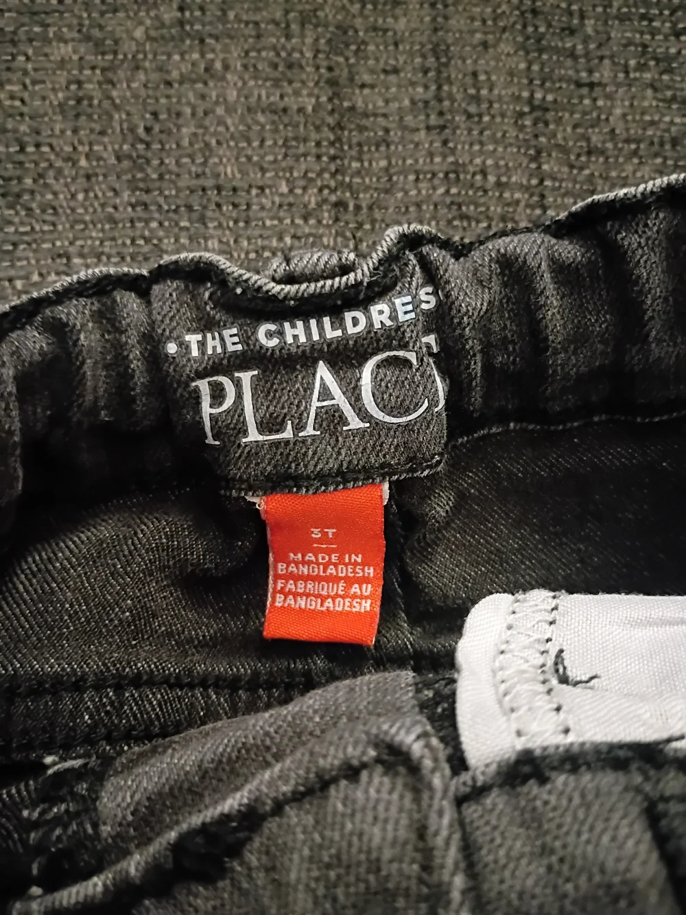The Children's Place Gray Wash Denim Shorts 5 Pockets 3T